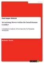Titel: Securitzing Moves within the Israeli-Iranian Conflict 