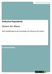 Titre: Humor der Klasse