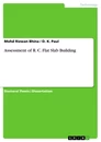 Título: Assessment of R. C. Flat Slab Building
