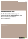 Titre: Ist die aktuelle Durchführung der Leichenschau in NRW im Kontext von Todesermittlungsverfahren problembehaftet?
