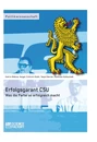 Titre: Erfolgsgarant CSU