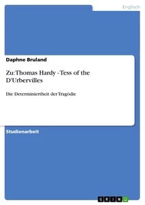 Title: Zu: Thomas Hardy - Tess of the D'Urbervilles