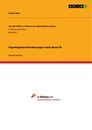 Titel: Eigenkapitalanforderungen nach Basel III