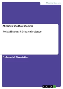 Titre: Rehabilitaion & Medical science