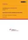 Titel: Regelungen der Ad-hoc Publizität nach dem WpHG