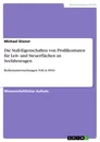 Titel: Die Stall-Eigenschaften von Profilkonturen für Leit- und Steuerflächen an Seefahrzeugen