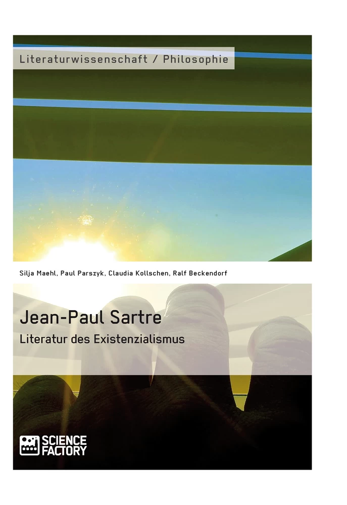Titre: Jean-Paul Sartre. Literatur des Existenzialismus