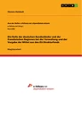 Title: Die Rolle der deutschen Bundesländer und der französischen Regionen bei der Verwaltung und der Vergabe der Mittel aus den EU-Strukturfonds