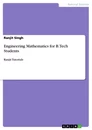 Titel: Engineering Mathematics for B.Tech Students