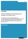 Título: Wissenschaftliche Kommunikation im Zeitalter von Open Access