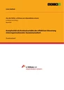 Título: Komplexität als Kontextvariable der effektiven Steuerung interorganisationaler Zusammenarbeit