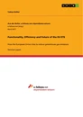 Title: Functionality, Efficiency and Future of the EU ETS