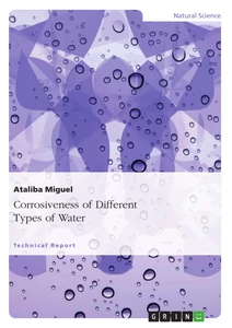 Title: Corrosiveness of Different Types of Water