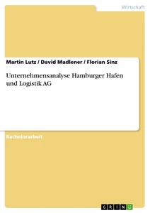 Title: Unternehmensanalyse Hamburger Hafen und Logistik AG