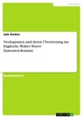 Title: Neologismen und deren Übersetzung ins Englische. Walter Moers’ Zamonien-Romane