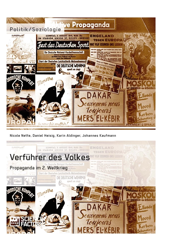 Título: Verführer des Volkes: Propaganda im 2. Weltkrieg