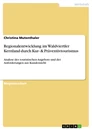 Titre: Regionalentwicklung im Waldviertler Kernland durch Kur- & Präventivtourismus