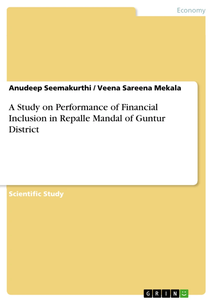 Titel: A Study on Performance of Financial Inclusion in Repalle Mandal of Guntur District
