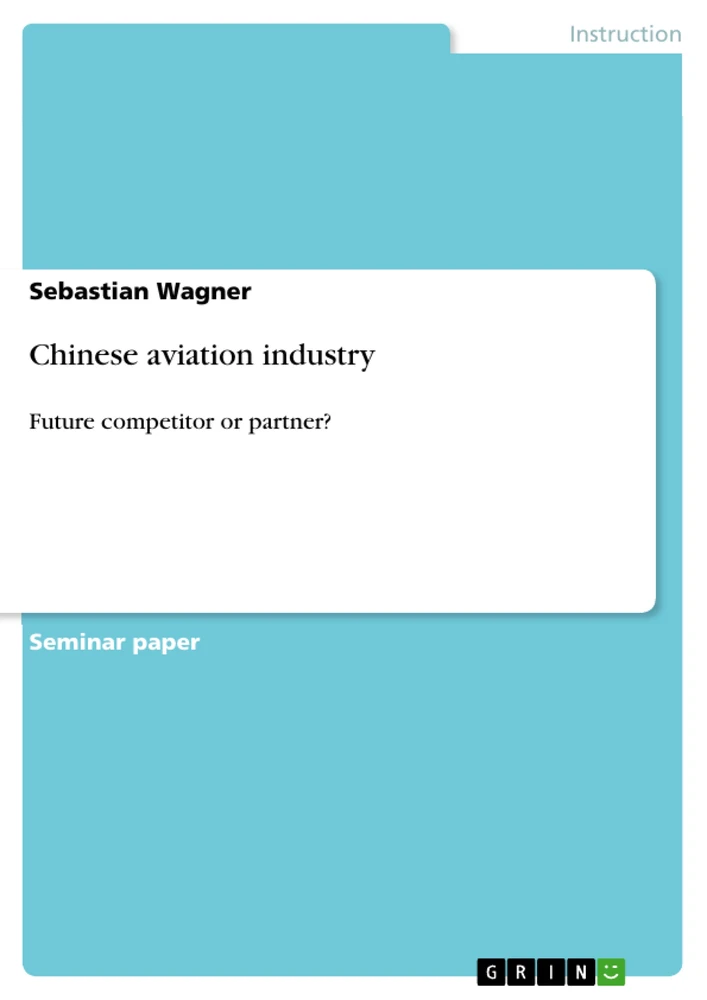 Titel: Chinese aviation industry