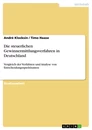 Titel: Die steuerlichen Gewinnermittlungsverfahren in Deutschland