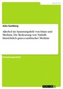 Title: Alkohol im Spannungsfeld von Islam und Medizin. Die Bedeutung von Nabidh hinsichtlich graeco-arabischer Medizin