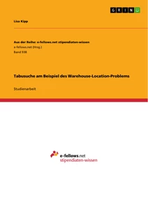 Title: Tabusuche am Beispiel des Warehouse-Location-Problems