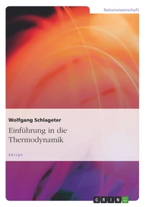 Titre: Einführung in die Thermodynamik