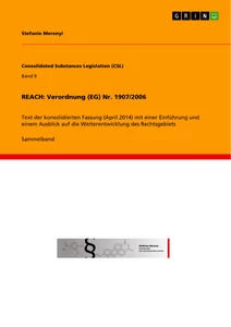 Título: REACH: Verordnung (EG) Nr. 1907/2006