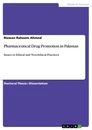 Título: Pharmaceutical Drug Promotion in Pakistan