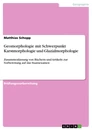 Titre: Geomorphologie mit Schwerpunkt Karstmorphologie und Glazialmorphologie