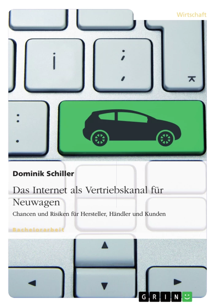 Titre: Das Internet als Vertriebskanal für Neuwagen