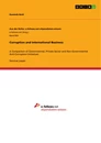 Titre: Corruption and International Business