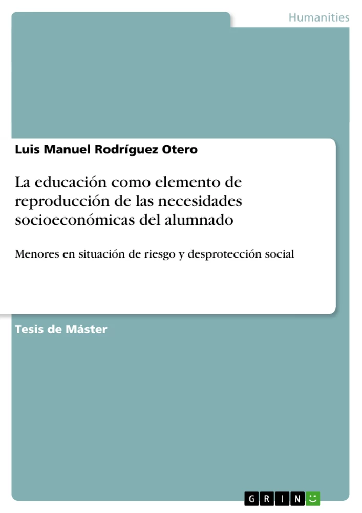 Título: La educación como elemento de reproducción de las necesidades socioeconómicas del alumnado