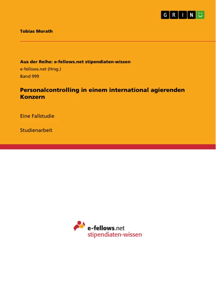 Title: Personalcontrolling in einem international agierenden Konzern