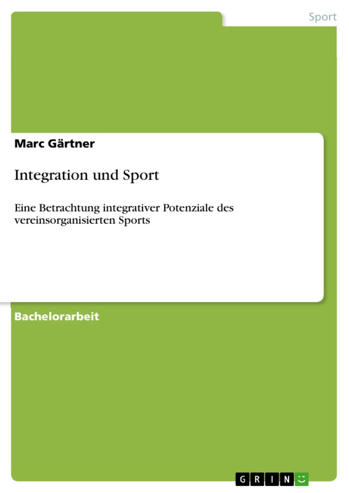 Titel: Integration und Sport