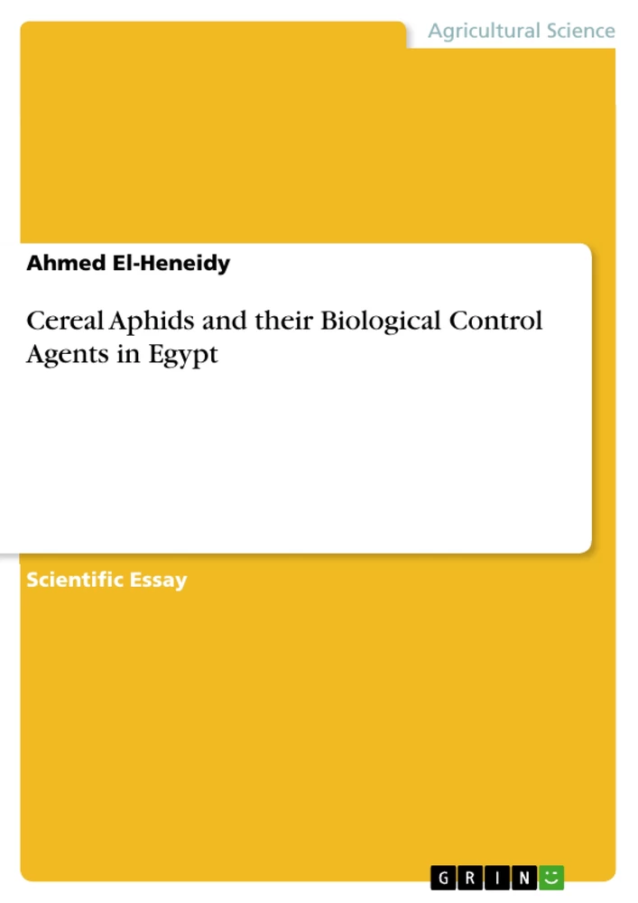 Titel: Cereal Aphids and their Biological Control Agents in Egypt
