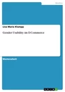 Título: Gender Usability im E-Commerce