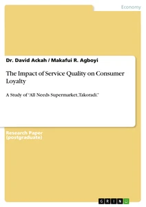 Titre: The Impact of Service Quality on Consumer Loyalty