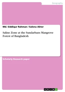Title: Saline Zone at the Sundarbans Mangrove Forest of Bangladesh