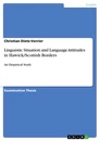 Título: Linguistic Situation and Language Attitudes in Hawick/Scottish Borders