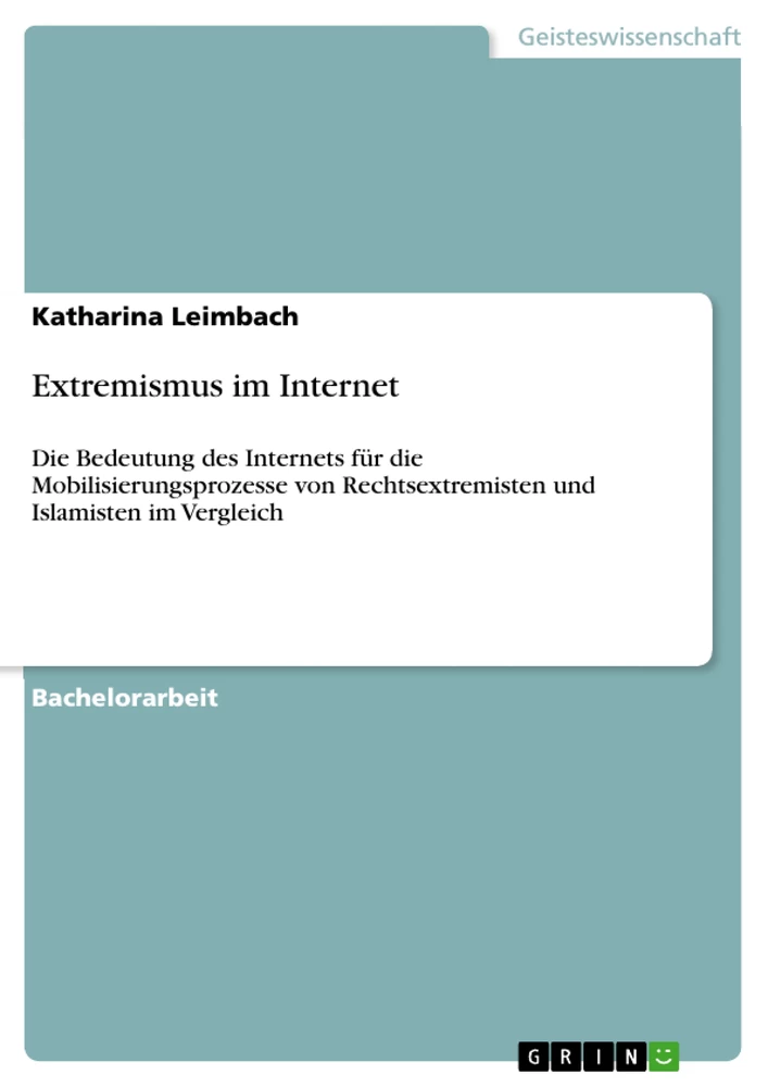 Titel: Extremismus im Internet
