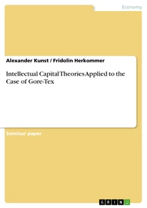Titel: Intellectual Capital Theories Applied to the Case of Gore-Tex