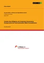 Titel: Vendor Due Diligence als Corporate Governance Komponente bei internationalen M&A-Transaktionen