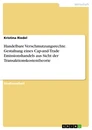 Title: Handelbare Verschmutzungsrechte. Gestaltung eines Cap-and-Trade Emissionshandels aus Sicht der Transaktionskostentheorie