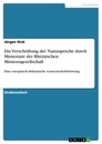 Title: Die Verschriftung der Namasprache durch Missionare der Rheinischen Missionsgesellschaft
