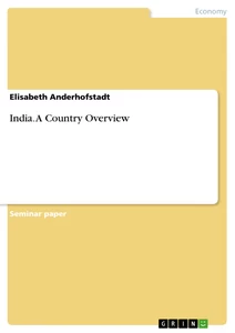 Titel: India. A Country Overview