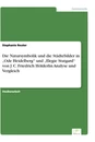 Titel: Die Natursymbolik und die Städtebilder in „Ode Heidelberg“ und „Elegie Stutgard“ von J. C. Friedrich Hölderlin Analyse und Vergleich