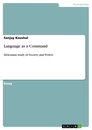 Title: Language as a Command