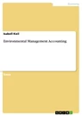 Titel: Environmental Management Accounting