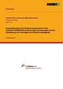 Title: Potentialanalyse des Risikomanagements in der Industrie-Haftpflichtversicherung. Auswirkungen auf die Gestaltung von Verträgen bei Offshore-Windparks